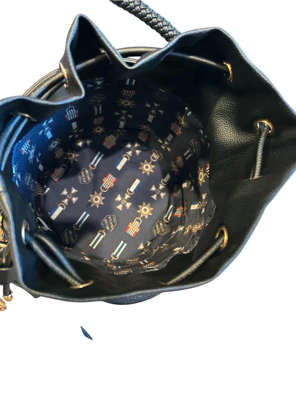 BUCKET Lavender & Black Bucket Shoulder Bag - Picture 4 of 6